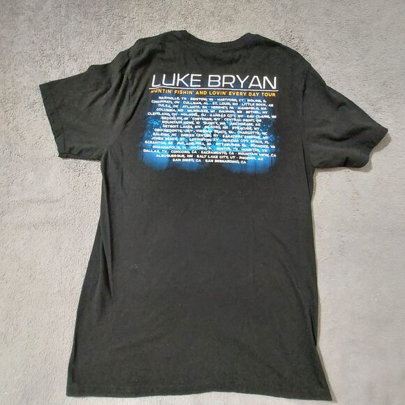 Luke Bryan Shirt Mens Large Country Music Tour Tee Short Sleeve - Picture 4 of 7